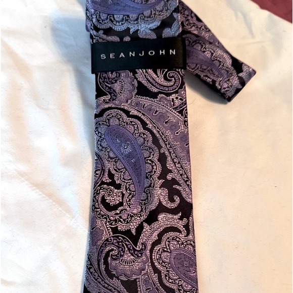 👔 Exquisite Rare Vintage Sean John Silk Men’s Tie - Never Worn, New with Tags - Picture 2 of 16